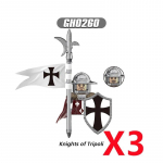 S&otilde;jalised ehitusplokid Keskaegsed Solider Figuurid Jeruusalemma R&uuml;&uuml;tlid Ristis&otilde;jad Rooside S&otilde;da S&otilde;jahobuste Relvade Kilp