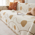 Kriimustusvastane diivanikatteriie Four Seasons universaalne libisemiskindel diivani kate T&auml;ielikult kaetud Ins stiil Lihtne kaasaegne diivantekk 180*130