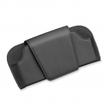 SEAMETAL PU nahast auto p&auml;ikesesirmi korraldaja kaardihoidja pliiatsihoidja &uuml;mbris must