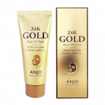 ANJO Professional 24K Gold Peel Off Pack 100ml, Cleansing, KBeauty, Korean Cosmetics, sample
