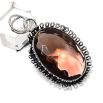 Natural Morganite Gemstone Handmade 925 Sterling Silver Gift Pendant 1.97 l2z50