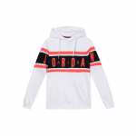 Jordan Air Logoga Fliisist Kapuutsiga Dressipluus Meeste Topid Valge BQ5655-100 XXXL