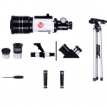 Kvaliteetne astronoomiline teleskoop Starfinder Outdoor Scenery Kids Pro teleskoobi t&auml;hevaatlusmonokliga must