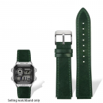 Retro ehtsast nahast kellarihm Casio A158W A168 / F91w / AE-1200WHD/A158/A159/A169/AE1200 vintage kellarihm jaoks 18mm