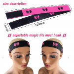 1 tk elastne rihm paruka servade jaoks. Paigaldus paruka juustele Fikseeritud rihm beebi juuste serva jaoks reguleeritav parukas sulav riba 1pcs