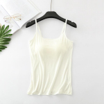 Modaalne naissoost suur, ilma terasr&otilde;ngata, integreeritud viies&otilde;rmeline rinnapadi, Camisole p&otilde;hjaga &otilde;huke mitmev&auml;rviline s&auml;rk L must