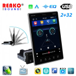 Reakosound Android 12 2-din autoraadio GPS-multimeediumipleier Carplay universaalne 9,5-tolline HD 9.5''-2+32