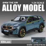 1/24 Scale XM sulamist automudel Diecast Car Sound Light Auto Lovers Collection Lastele S&uuml;nnip&auml;evakingitus Metallist poistele m&auml;nguasjad 1/24-Size:21*9.5*7.2cm