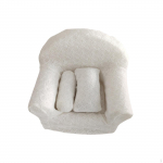 Hubane vasts&uuml;ndinute fotograafia diivanikomplekt imikutele valge