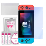 apgo Ultra-Clear 9H h&uuml;briidne kaitseklaas, mis &uuml;hildub Nintendo Switchiga, paindlik nanoklaas, suurep&auml;rane asendus karastatud klaasile, kriimustuskindel