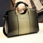 Cross Body Summer Leather Leather Texture lakknahast kott Wild Female kott Lihtne &otilde;lg 29*12*20cm kollane