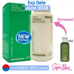[INNISFREE] Olive Vitamin E Real Lotion 170ml 1pc + Sample Gifts