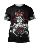 Trend Mens Devil 3D Mustriga T-s&auml;rk Suvine l&uuml;hikeste varrukatega s&auml;rgid Meestele T&auml;navar&otilde;ivad Moodne kaelusega T-s&auml;rk Meeste T-s&auml;rk Top S