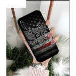 America USA Flag TPU pehme silikoonist telefoni&uuml;mbris Apple iPhone 8 7 6 6S Plus X XS MAX 5 5S SE XR 11 12 13 11pro max kate jaoks iphone 6plus 6splus