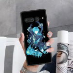 Coque for Google Pixel 7 6 Pro 5 4 3 3a XL 5a 4a 5G Soft for Pixel 6Pro 4XL 3XL 3aXL tagakaas Fundas Anime Genshin Impact Cool Pixel 6
