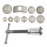 T&auml;ielik ketaspidurisadula t&ouml;&ouml;riistakomplekt, 12 tk tuuletagasi t&ouml;&ouml;riistakomplekt, piduriklotside parandus auto pidurisadula kokkusurumiseks must