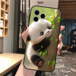 Armas Panda telefoni&uuml;mbris iPhone'ile Samsung Galaxy Redmi Xiaomi Oppo OnePlus Note SA 7 8 9 10 11 12 13 14 20 21 22 23 53 54 Pro Max Plus Ultra TPU Soft iPhone 6 or 6S