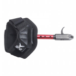 Kalibri randmerihma vabastamise abi p&auml;&auml;stik 360 kraadi p&ouml;&ouml;ratav reguleeritav p&auml;&auml;stikuga vibulaskmine vibujaht punane/must