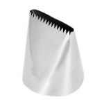 Eriti suur roostevabast terasest otsik J&auml;&auml;tumise toruotsikud kreemikoogi kaunistamise t&ouml;&ouml;riistad kondiitritoodete otsik Fondant k&uuml;psetustarvikud