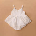 Beebit&uuml;druku varrukateta Body, roosa lilleline ja valge kleit, suvine beebit&uuml;druku &uuml;hes t&uuml;kis riided 66