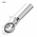 Multifunktsionaalsed j&auml;&auml;tiselusid roostevabast terasest kaheotstarbelised k&uuml;hvel puuviljad arbuusi lusikas palli lusikas majapidamises kasutatavad j&auml;&auml;tise t&ouml;&ouml;riistad