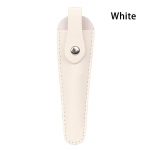 Professionaalne juuksur Barber Scissors Nahast &uuml;mbris Pu Nahast kaitse&uuml;mbris valge