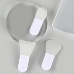 3 tk silikoonist n&auml;omaski pintsel Pehme n&auml;ohooldus kaasaskantav isetehtud n&auml;okreem muda segamismaski pintslid Korduvkasutatavad meigivahendid ilut&ouml;&ouml;riistad