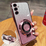 Luksuslik s&auml;deleva magnetilise hoidikuga telefoni&uuml;mbris Xiaomi Poco M6 C65 X6 X5 F5 X3 F3 F4 M5S M3 M4 Pro C61 C55 kronsteini kate POCO F5 roosa