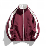 Kevadine uus pluss-suuruses meeste jope M-8XL kahepoolne Stand Collar College tuulekuiva jope M punane