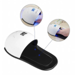2in1 K&uuml;&uuml;nekuivati Jalgadele UV LED Valgus Kiireks Kuivatamiseks K&otilde;ikidele K&uuml;&uuml;ntele Geellaki Lamp Manik&uuml;&uuml;ri Kuivatusmasin Professionaalne Salongi jaoks us valge