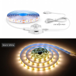 5V USB LED-riba Juhtmeta PIR Inimese Liikumisandur LED &Ouml;&ouml;valgusti Veekindel K&ouml;&ouml;gikapp Trepp Riidekapp Lambi Teip Decor 3m