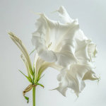 15 valge ingli trompeti seemet (Brugmansia suaveolens)