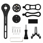 Jalgrattaarvuti hoidik alumiiniumsulamist Garmin Bryton Edge Series Gopro kerge statiivi jalgratta stopperi spidomeetri kinnitushoidik