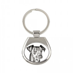 Manchester Terrier - keychain with a dog, keychain with a print, personalized pendant from the Art-Dog brand