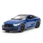 1/32 BMW M8 IM Superauto Sulam Diecastid ja M&auml;ngus&otilde;idukid Metallist M&auml;nguauto Mudel Heli ja Valgusega Kollektsioon Laste M&auml;nguasi sinine