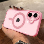 Candy Color kaitseraua magnetiline juhtmevaba laadimise telefoni&uuml;mbris iPhone 16 Pro Max 15 Plus 14 13 12Pro Max jaoks l&auml;bipaistev p&otilde;rutuskindel tagakaas For iPhone 13 mini