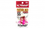 Shout 301-FJ Pink Feather Jaco Rigged Assist Hook Suurus SS (4) (4485)