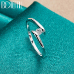 925 Sterling Silver Lihtne AAA tsirkoonist s&otilde;rmus Moodsad pulmaehted 7#