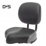 Rattaiste koos seljatoe k&otilde;rgusega reguleeritava latekspolsterdatud padjaga kolmerattaline m&auml;gijalgratta seljatugi sadula asendusrattatarvikud hall