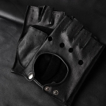 Nahkkindad Meeste Talvine Fitness Sport V&auml;lis Taktika Mootorrattas&otilde;idu Kindad Pools&otilde;rmega kindad XL must