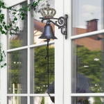 Malmist uksekell Seinale paigaldatav uksekell Sissep&auml;&auml;s Vanaaegne stiil, V&auml;lis&otilde;htus&ouml;&ouml;giks