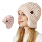 Meeste ja naiste k&otilde;ik sobivad talvine soe kootud k&otilde;rvaklapiga m&uuml;ts Moodne korea stiilis unisex villane k&otilde;rvakaitse nokam&uuml;ts hall v&auml;rv