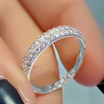 Trendikad kihlas&otilde;rmused naistele, l&auml;ikivad CZ, moodne disain, mitmek&uuml;lgsed aksessuaarid naistele, &otilde;rna disainiga ehted, kingitus 10