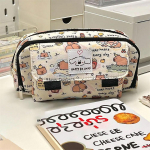 Multifunktsionaalne pliiatsi&uuml;mbris Cartoon Print Kirjatarvete hoiukott Pliiatsikott Kontori koolitarbed