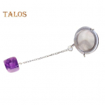 Teefilter roostevabast terasest teejootmispulber v&otilde;ltskristalli vastupidava peenv&otilde;rgust teekuulifiltriga koduk&ouml;&ouml;ki