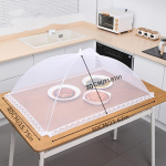 V&otilde;rgustoidust toidukate taldrikutele, kokkupandav mitmek&uuml;lgne v&auml;lis&ouml;&ouml;gikaitse, pestav ja eemaldatav, putukakindel telkimisel ja restoranis kasutamiseks 60*40cm/23.62*15.75in