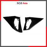 Peegli Kummist Tihendite Komplekt W124 jaoks, W201 jaoks, C124 jaoks, S124 jaoks Vasak Parem Komplekt K&uuml;lgpeegli Kummist Tihendid Must LHD A1248107716