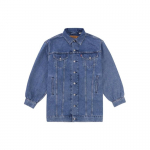 Levis X Ganni &Uuml;hev&auml;rviline &Uuml;he n&ouml;&ouml;pidega Kraega Denim Jakk Naiste jakid Sinine 87489-0000 S