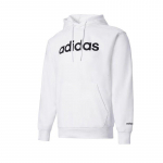 Adidas Retro Kirjaga Kapuutsiga Pingutusn&ouml;&ouml;riga Vabaaja Pikkade Varrukate Dressipluus Meeste Dressipluus Valge JF3319 L