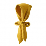 Naiste kapuutsiga r&auml;tik &uuml;hev&auml;rviline pitsist kootud sall s&uuml;gistalvine elastne mitmek&uuml;lgne vabaaja m&uuml;ts sall kollane